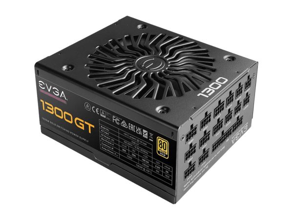EVGA SuperNOVA 1300 GT, 80 Plus Gold 1300W, Fully Modular, Eco Mode with FDB Fan, 10 Year Warranty, Includes Power ON Self Tester, Compact 180mm Size, Power Supply 220-GT-1300-X1 - Image 2