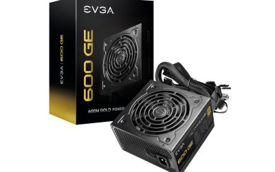 EVGA 600 GE, 80 Plus Gold 600W, Eco Mode, Power Supply 200-GE-0600-V1