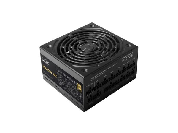 EVGA SuperNOVA 1000G XC ATX3.0 & PCIE 5, 80 Plus Gold Certified 1000W, 12VHPWR, Fully Modular, ECO MODE with FDB Fan, 100% Japanese Capacitors, Compact 150mm Size, Power Supply 520-5G-1000-K1 - Image 2
