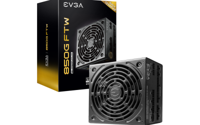 EVGA SuperNOVA 850G FTW ATX3.0 & PCIE 5, 80 Plus Gold Certified 850W, 12VHPWR, Fully Modular, ECO MODE with FDB Fan, 100% Japanese Capacitors, Compact 150mm Size, Power Supply 535-5G-0850-K1