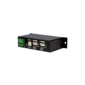 StarTech.com ST4200USBM Mountable 4 Port Rugged Industrial USB Hub