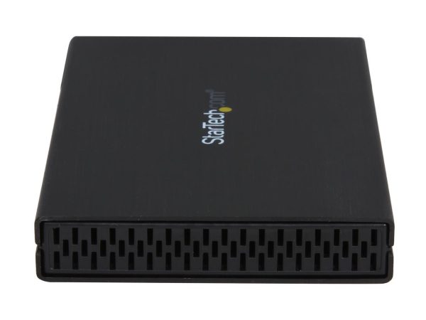 StarTech.com S2510BMU33 Aluminum / Plastic 2.5" Black SATA III External Hard Drive Enclosure with UASP - Image 3