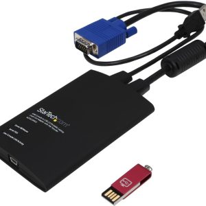 StarTech.com NOTECONS02 onsole to Laptop USB 2.0 Portable Crash Cart Adapter with File Transfer