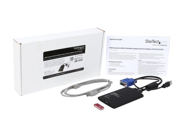 StarTech.com NOTECONS02 onsole to Laptop USB 2.0 Portable Crash Cart Adapter with File Transfer - Image 5