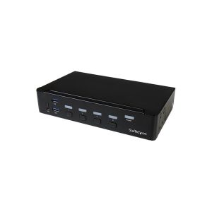StarTech.com SV431HDU3A2 4-Port HDMI KVM Switch - Built-in USB 3.0 Hub for Peripheral Devices - 1080p