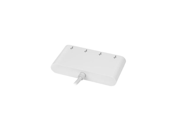 StarTech.com HB30C4ABW 4-Port USB-C Hub - USB-C to 4 x USB-A - USB 3.0 Hub - Bus Powered - Image 2
