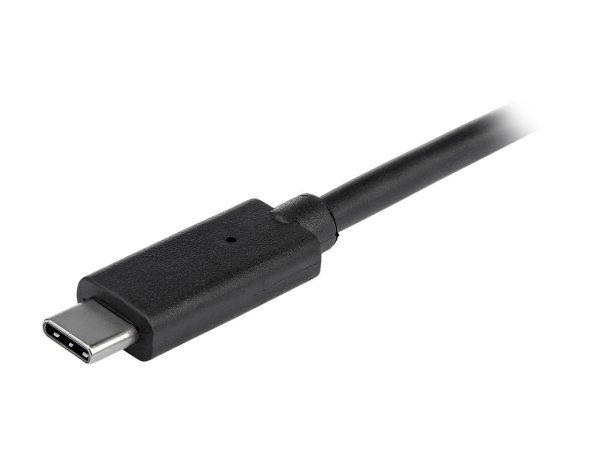 StarTech.com HB31C3A1CPD3 4-Port USB-C Hub 10 Gbps with Power Delivery & 9.8" Attached Host Cable - 3x USB-A & 1x USB-C (HB31C3A1CPD3) - Image 4