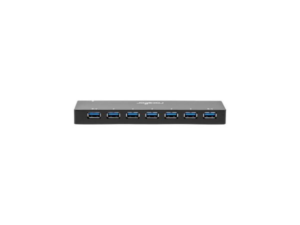 Rocstor 7-port USB Hub - USB 3.0 - External - 7 USB Port(s) - 7 USB 3.0 Port(s) 2 CHARGING PORTS - 2 X 1.5A - Image 2