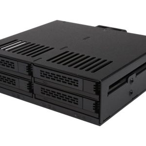ICY DOCK MB324SP-B ExpressCage 4 x 2.5" SAS/SATA HDD Hot Swap Mobile Rack