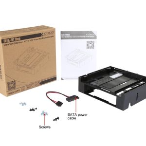 ICY DOCK MB343SPO FLEX-FIT Duo MB343SPO 5.25" Ext. Bay to 3.5" HDD / Device Bay + Ultra Slim ODD Bay Mounting Kit Bracket