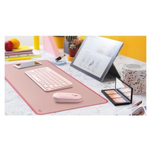 Logitech Desk Mat - Desktop - Dark Rose