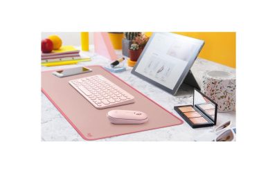 Logitech Desk Mat – Desktop – Dark Rose
