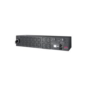APC Rack PDU, Metered, 2U, 30A, 208V, 12 x C13s & 4 x C19