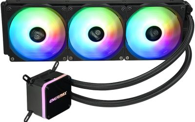 Enermax LIQMAX III 360 ARGB, All-in-one CPU Liquid Cooler for AM4 & AM5 / LGA 1700/1200/1151, 360mm Radiator, Dual-Chamber Water Block, ARGB Fan – AM5 & LGA1700 Ready