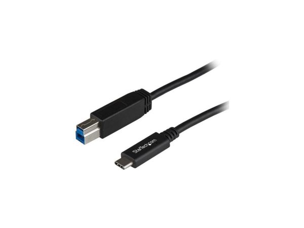 StarTech.com 1m (3ft) USB 3.1 USB-C to USB-B Cable - USB Type-C to USB Type-B USB 3.1 Gen 2 10Gbps Cable - Image 5