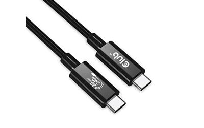 club 3d usb4 type-c gen2x2 bi-directional cable 40gbps 4k60hz 240w powerdelivery m-m 2m – 6,56ft, cac-1575