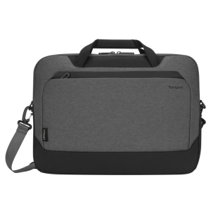 Targus Cypress EcoSmart TBT92602GL Carrying Case (Briefcase) for 16" Notebook - Gray - Trolley Strap, Shoulder Strap, Handle - 15.6" Height x 16.7" Width x 3.2" Depth - 3.96 gal Volume Capacity