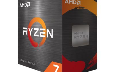 AMD Ryzen 7 5800X – Ryzen 7 5000 Series Vermeer (Zen 3) 8-Core 3.8 GHz Socket AM4 105W Desktop Processor – 100-100000063WOF