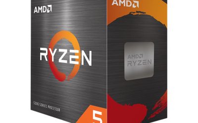 AMD Ryzen 5 5600X – Ryzen 5 5000 Series Vermeer (Zen 3) 6-Core 3.7 GHz Socket AM4 65W Desktop Processor – 100-100000065BOX