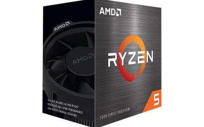 AMD Ryzen 5 5600 – Ryzen 5 5000 Series Vermeer (Zen 3) 6-Core 3.5 GHz Socket AM4 65W Desktop Processor – 100-100000927BOX