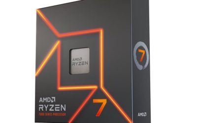 AMD Ryzen 7 7700X – 8-Core 4.5 GHz – Socket AM5 – 105W Desktop Processor (100-100000591WOF)