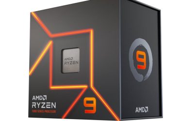 AMD Ryzen 9 7900X – 12-Core 4.7 GHz – Socket AM5 – 170W Desktop Processor (100-100000589WOF)