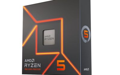 AMD Ryzen 5 7600X – 6-Core 4.7 GHz – Socket AM5 – 105W Desktop Processor (100-100000593WOF)