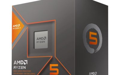 AMD Ryzen 5 8600G – Ryzen 5 8000-G Series 6-Core 4.3 GHz Socket AM5 65W AMD Radeon 760M Processor – 100-100001237BOX