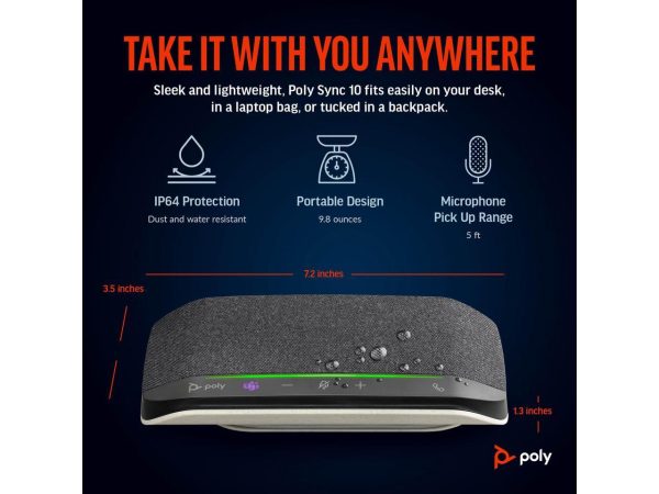 Poly Sync 10 Speakerphone - Image 4