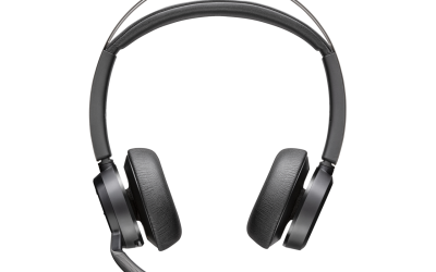 Poly Voyager Focus 2 Microsoft Teams Certified USB-A Headset with charging stand