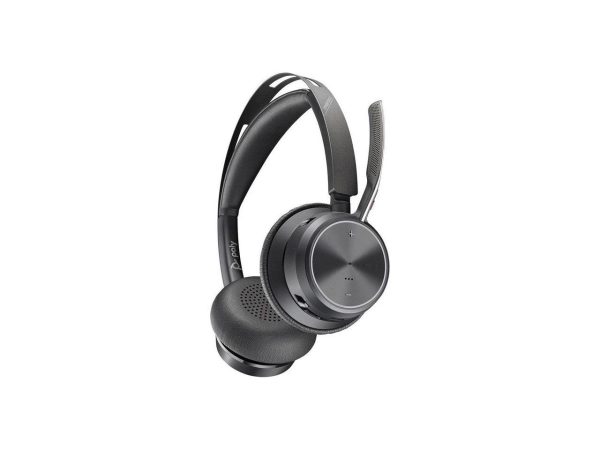 Poly Voyager Focus 2 USB-A Headset with charging stand - Image 3