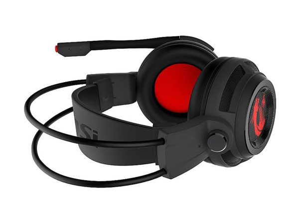MSI Gaming Headset with Microphone, Enhanced Virtual 7.1 Surround Sound and Intelligent Vibration System (DS502) - Image 5