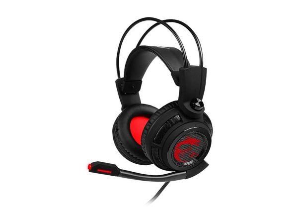 MSI Gaming Headset with Microphone, Enhanced Virtual 7.1 Surround Sound and Intelligent Vibration System (DS502) - Image 2