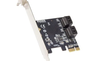 4 Port SATA III PCI-e 3.0 x1 Card Non-Raid with Low Profile Bracket