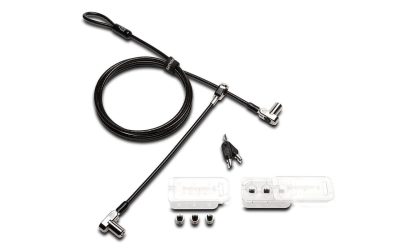 Kensington Universal 3-In-1 Keyed Cable Lock – Twin Lockheads For Laptops & Other Devices (K63380Ww)