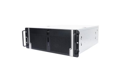 In-Win Rackmount R400-01N 4U Entry Level No PS 3/1/(4) Bays NO BP/HD Tray