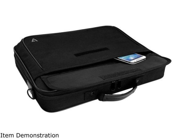 V7 Essential Cck16-Blk-3N Carrying Case (Briefcase) For 16.1" Notebook - Black - Image 5