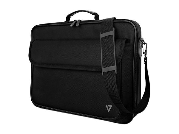 V7 Essential Cck16-Blk-3N Carrying Case (Briefcase) For 16.1" Notebook - Black - Image 3
