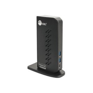 SIIG Universal Hybrid Dual 4K Video Docking Station - USB Type-C, Type-A & Thunderbolt 3 Compatible - Mirror / Extend / Primary Video Mode
