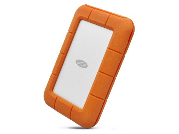 LaCie Rugged Secure USB-C 2TB All-Terrain Encrypted Portable Hard Drive Model STFR2000403 - Image 3