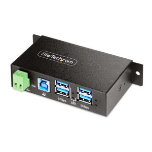 StarTech 4-Port Managed Industrial USB 3.2 Gen 1 (5Gbps) Hub 5G4AINDRM-USB-A-HUB
