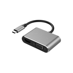 4XEM VGA and HDMI 2-in-1 USB-C 4K Dock