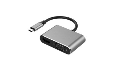 4XEM VGA and HDMI 2-in-1 USB-C 4K Dock