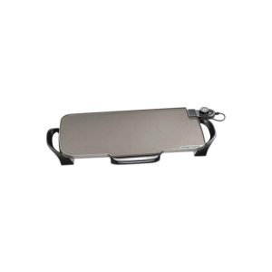 Presto 07062 22" Electric Griddle w/Removable Handles, Ceramic, Black