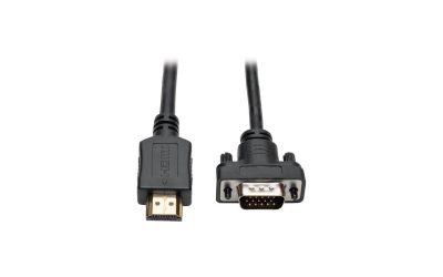 Tripp Lite HDMI to VGA Active Adapter Cable Low Profile HD15 M/M 1080p 10ft