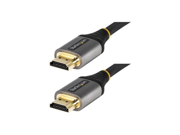 StarTech 16ft/5m HDMI 2.1 Cable Certified Ultra High Speed HDMI Cable 48Gbps 8K 60Hz/4K 120Hz HDR10+ 8K HDMI Cable Monitor/Display HDMM21V5M