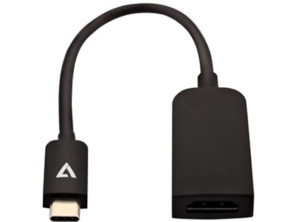V7 USB-C m to HDMI f Adapter Black Slim V7UCHDMISL1E - Image 5