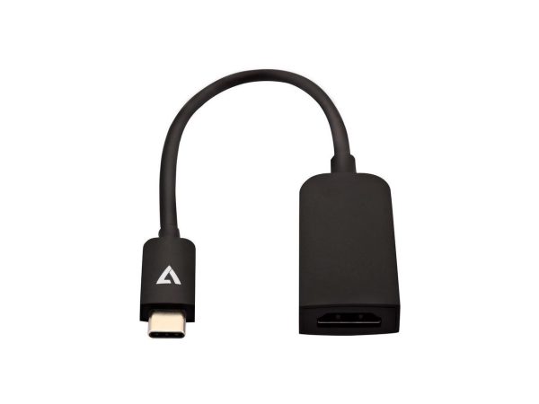 V7 USB-C m to HDMI f Adapter Black Slim V7UCHDMISL1E - Image 3