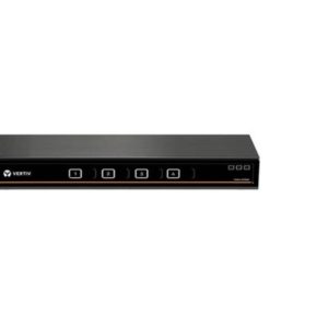 Vertiv Cybex SC800 Secure KVM| 4 Port Universal DP/H Single Display CAC PP4.0 Secure Desktop KVM Switches | Secure KVM Switch  Single Head NIAP Certified Secure Keyboard 2 to 8 Port Secure
