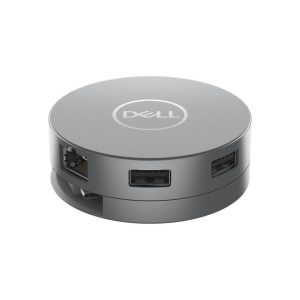 Dell 6-in-1 USB-C Multiport Adapter - DA305 - for Monitor/Notebook/Projector/Keyboard/Mouse/Headset/Flash Drive - 90 W - USB Type C - 4K - 3840 x 2160 - 3 x USB Ports - 2 x USB Type-A Ports - USB Type
